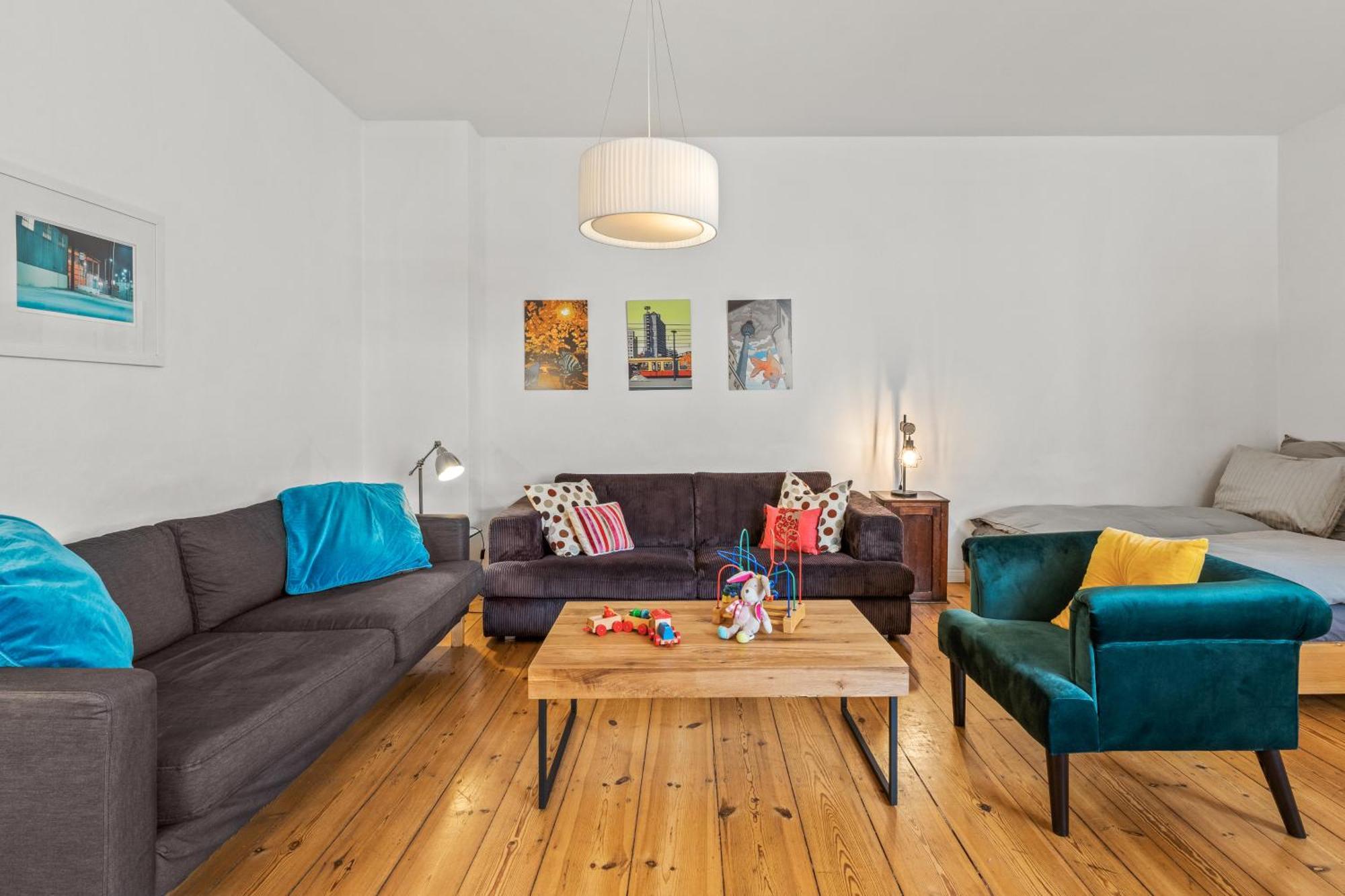 베를린 Wilhelmshavener 3Br In Downdown Moabit 아파트 외부 사진