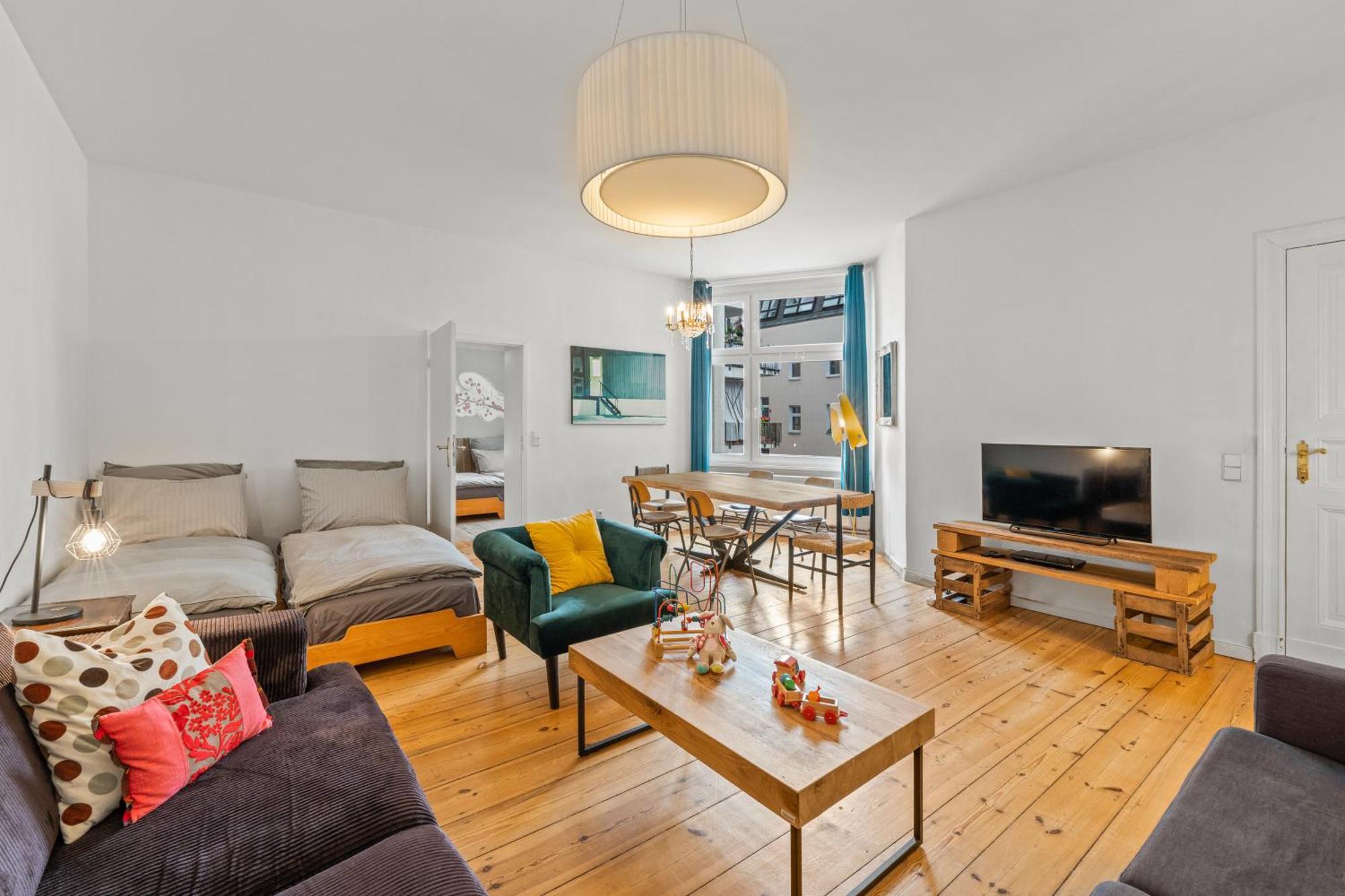 베를린 Wilhelmshavener 3Br In Downdown Moabit 아파트 외부 사진