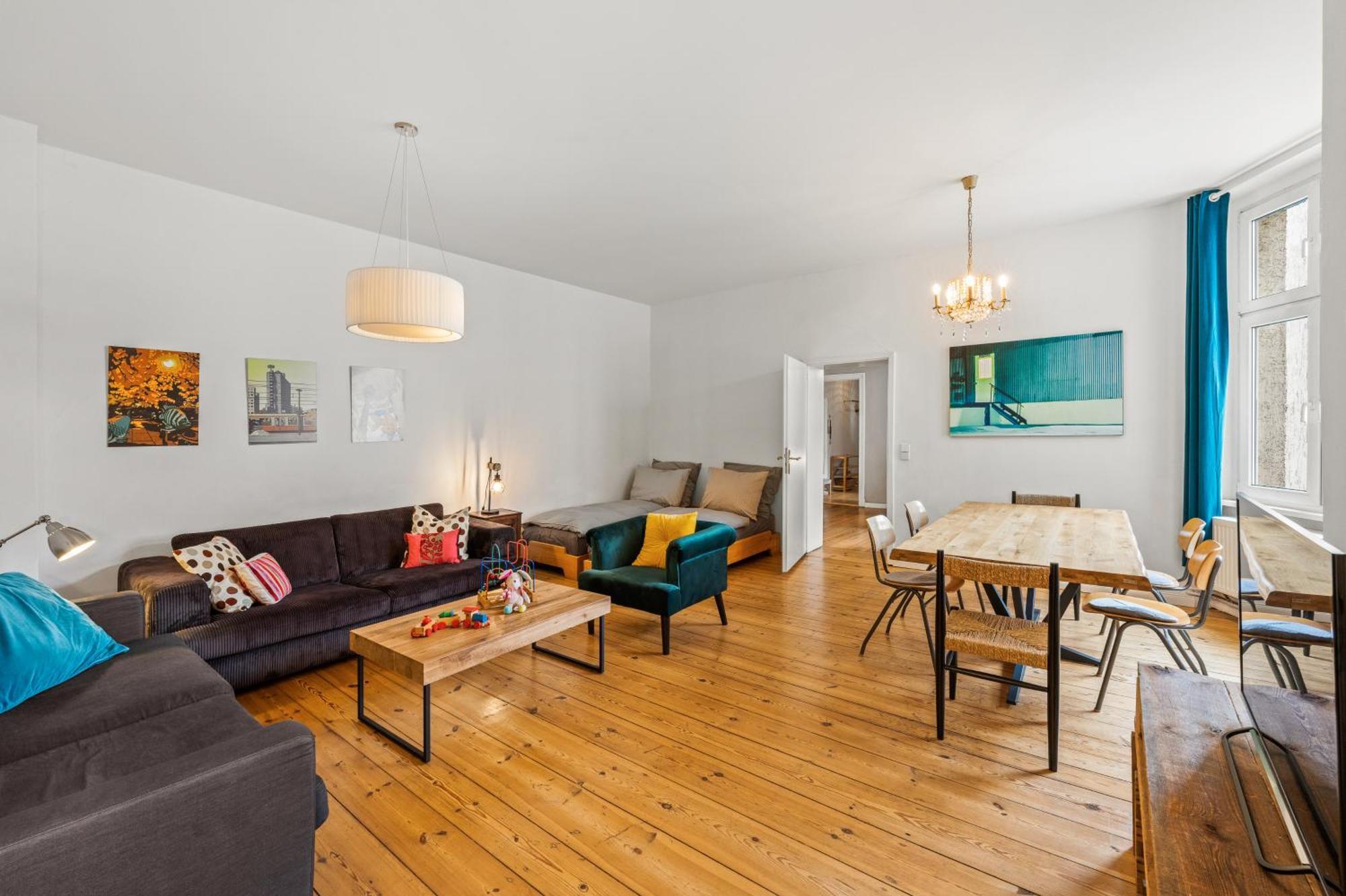 베를린 Wilhelmshavener 3Br In Downdown Moabit 아파트 외부 사진